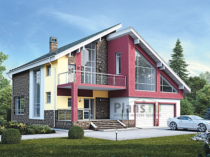 Проект дома Plans-43-49 (330 кв.м, поризованный кирпич) купить на OZON ...