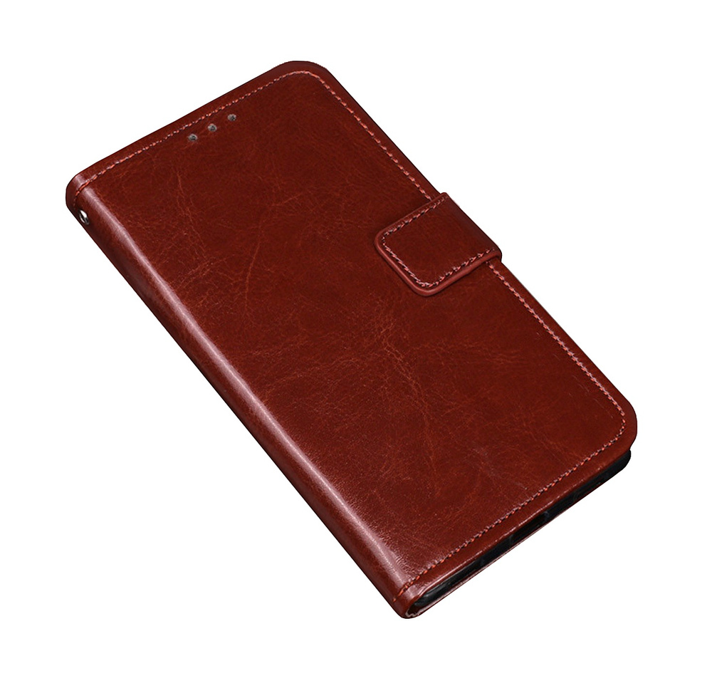 Чехол-книжка MyPads для BQ BQ-5035 Velvet с мульти-подставкой застёжкой и  визитницей коричневый - купить с доставкой по выгодным ценам в  интернет-магазине OZON (154641589)