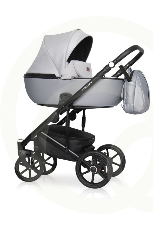 Коляска OZON Shine (2 в 1) (RIKO BASIC) 03 серый - купить с доставкой ...