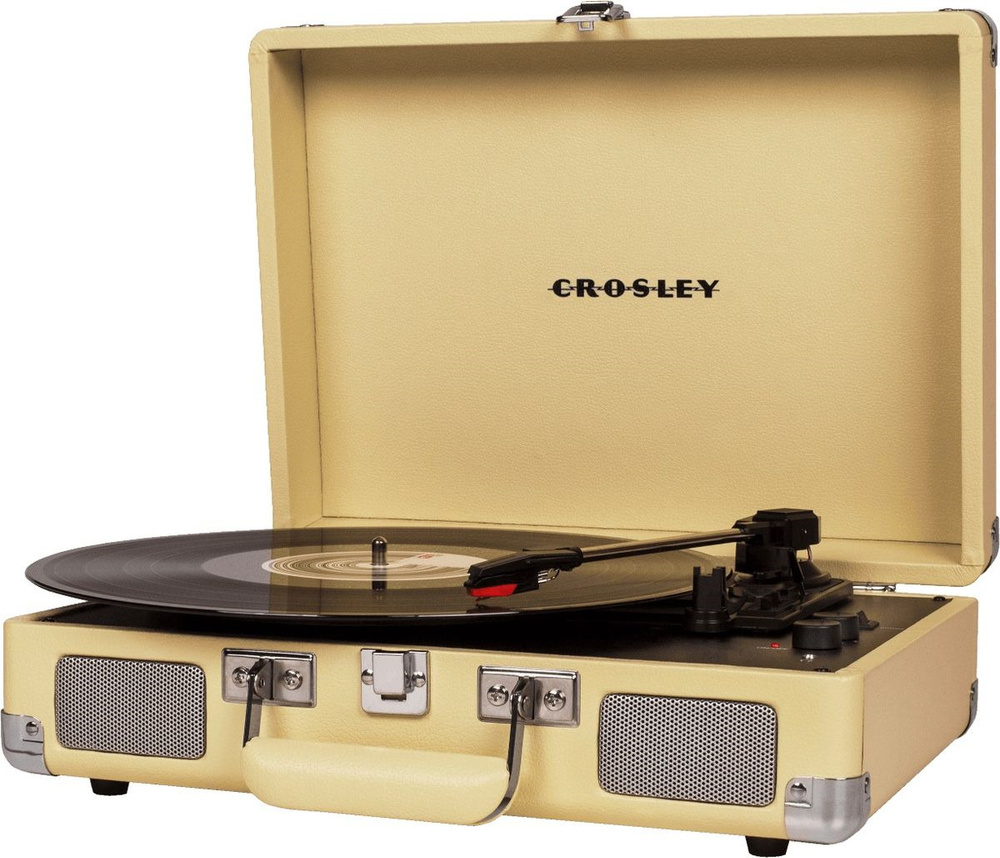 Проигрыватель виниловых дисков Crosley Cruiser Deluxe CR8005D-FW, fawn #1