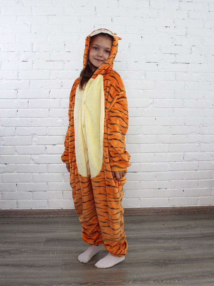 Кигуруми Тигр р.80/95 - купить по доступным ценам в интернет-магазине ...