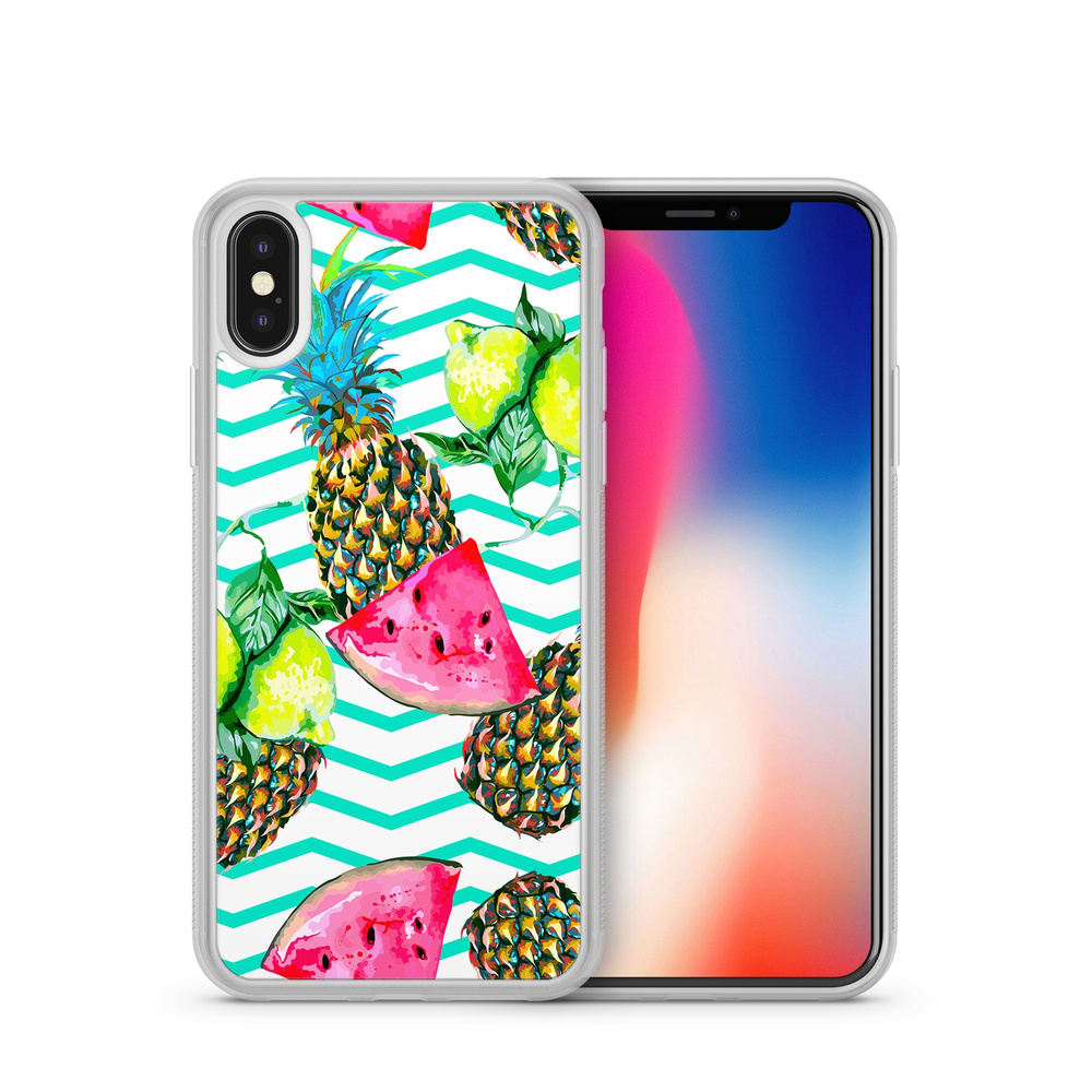 Чехол для iPhone X BAZZY PRINT 