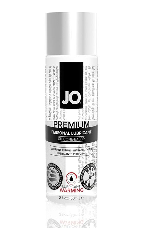 Возбуждающий лубрикант на силиконовой основе JO Personal Premium Lubricant Warming - 60 мл.  #1