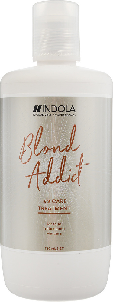 Indola Маска Blond Addict для окрашенных и обесцвеченных волос, 750 мл ...