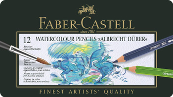 Faber-Castell Albrecht Drer Magnus Watercolor Pencils, Gift Set of 16