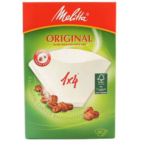 Фильтр для кофе белые Melitta, 80 шт - купить с доставкой по выгодным ...