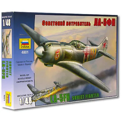 Сборная модель Zvezda (ЗВЕЗДА) Самолет Ла-5ФН (1/48), вариант, фото 3