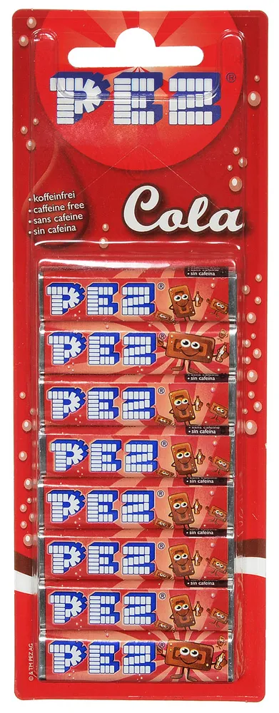 Pez конфета со вкусом колы, 8 шт в блистере, 8 шт, фото 2