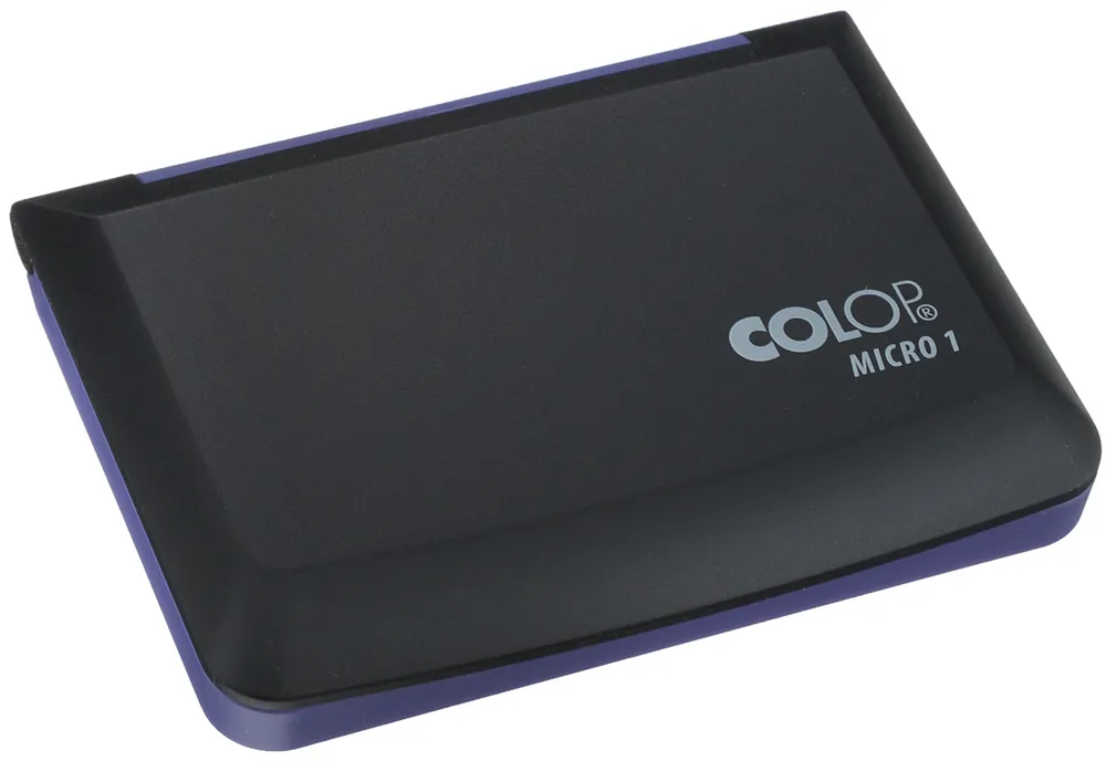 Настольная штемпельная подушка Colop Micro 1, цвет ФИОЛЕТОВЫЙ, 1 цв., фиолетовый, фото 3