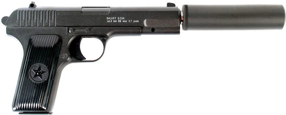 Страйкбольный пистолет Galaxy "G.33A", пружинный, 6 мм, вариант, фото 4