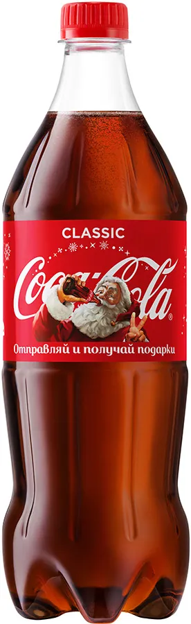 Газированный напиток Coca-Cola, 1 л, 1 л, фото 2