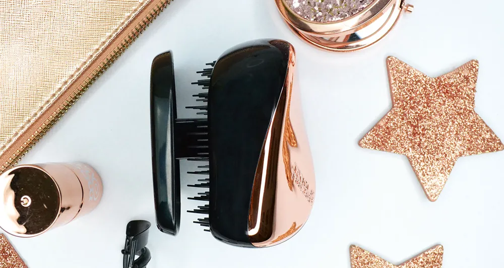Tangle Teezer Расческа Compact Styler Rose Gold, золотой, фото 5