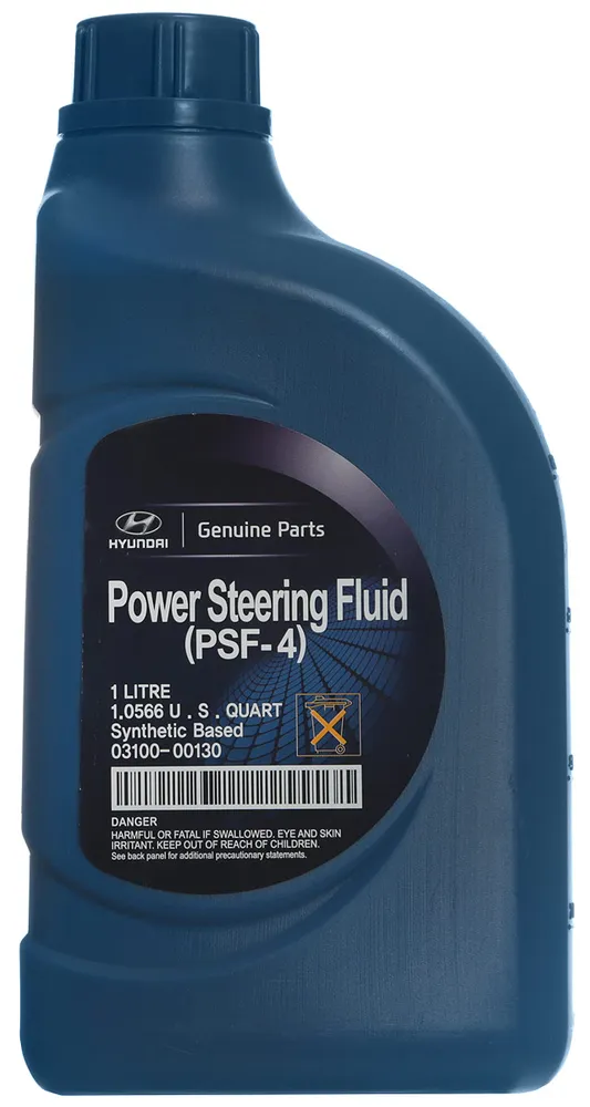 Жидкость гидроусилителя руля ULTRA PSF-4 W80 1л, HYUNDAI/KIA/MOBIS 0310000130, 1 л