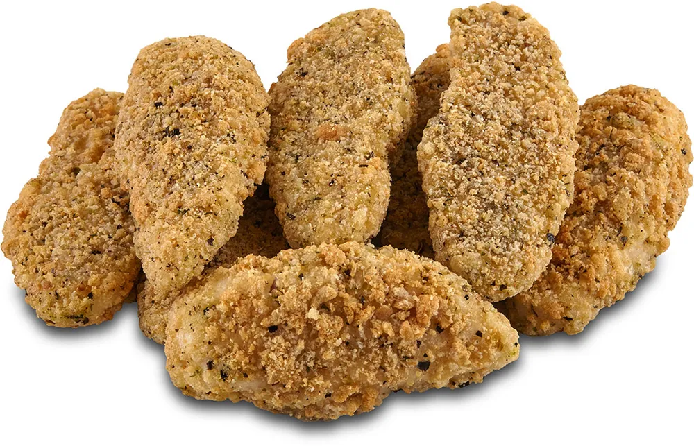 Стрипсы куриные в хрустящей панировке с сыром и розмарином 340 г, Мираторг, замороженные, 340 г, фото 3