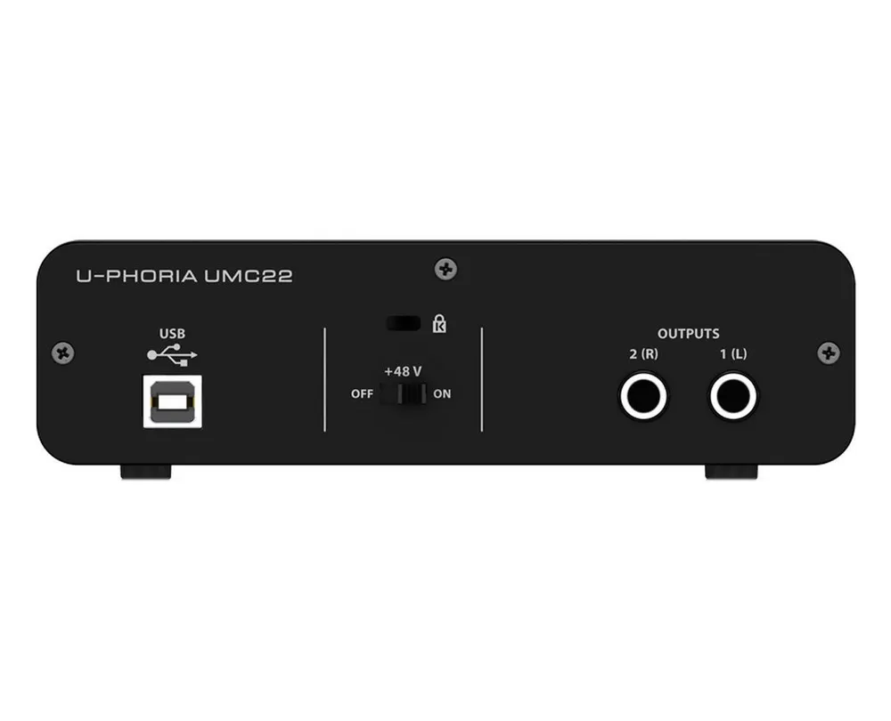 BEHRINGER U-PHORIA UMC22 USB аудиоинтерфейс, 2 входа/2 выхода, вариант, фото 2