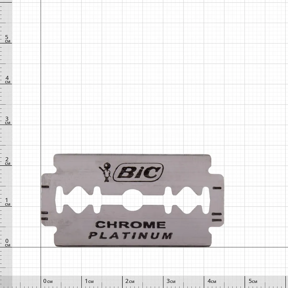 Двусторонние лезвия для Бритвы BIC "Chrome Platinum", классические, для T-образных бритв и шавет, упаковка 5 шт, 5 шт, фото 5