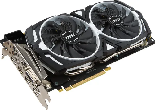 MSI Видеокарта GeForce GTX 1080 Armor OC 8 ГБ (GTX 1080 ARMOR 8G OC)