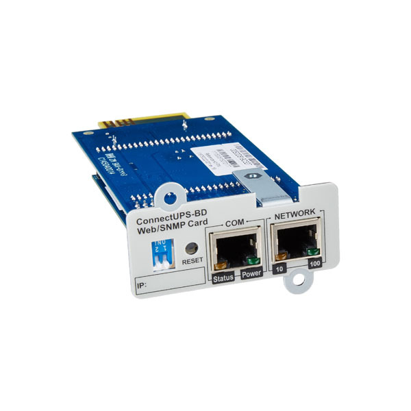 Carte Réseau EATON Powerware ConnectUPS-BD Web/SNMP - 116750222-001 Rev.17