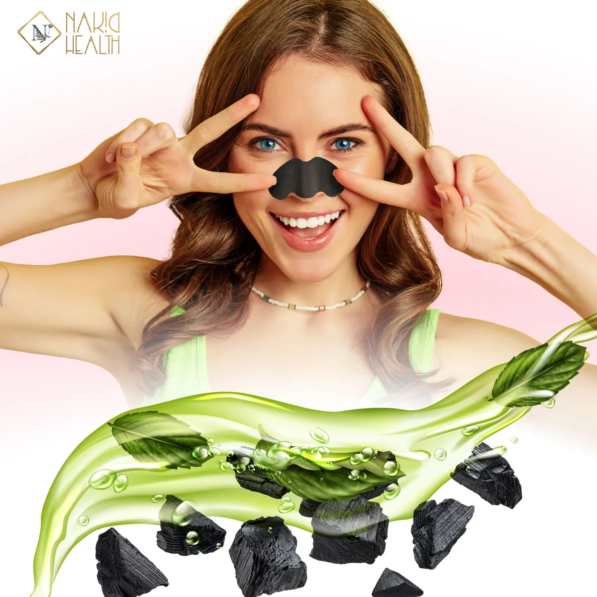 Очищающие полоски для носа от черных точек / патчи от прыщей ...