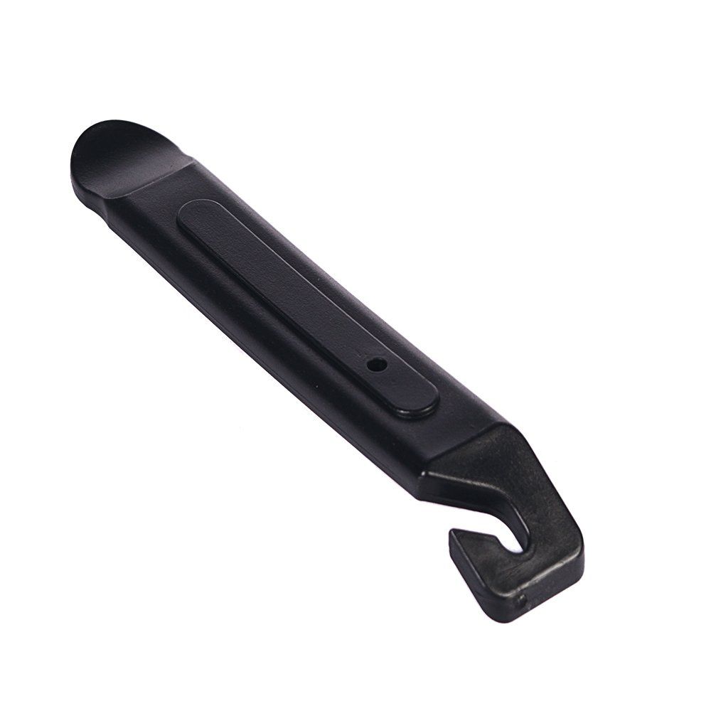 Монтажная лопатка BLACK TOOLS CT41, с зацепом, из высокопрочного пластика, чёрная.
