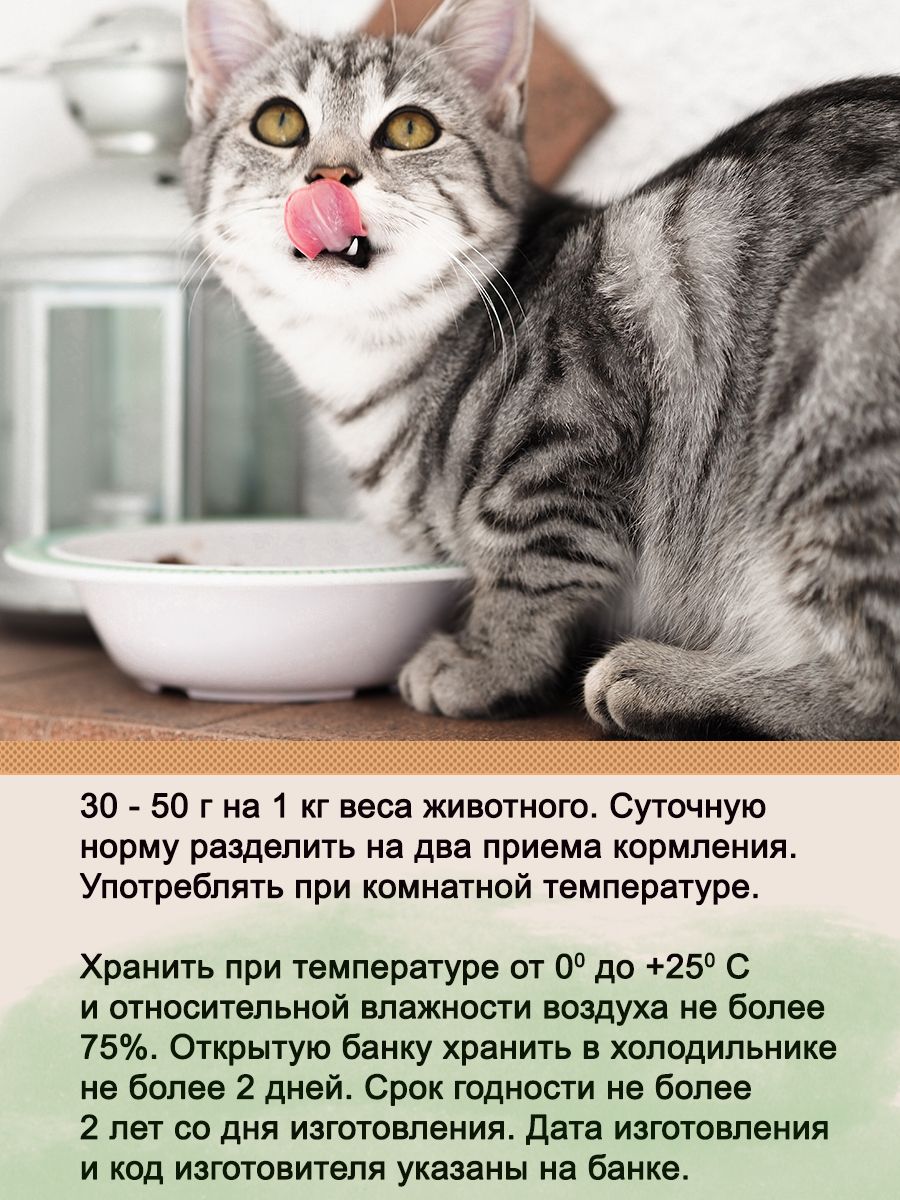 Корм консервированный для кошек Четвероногий Гурман "Мясное ассорти с ...