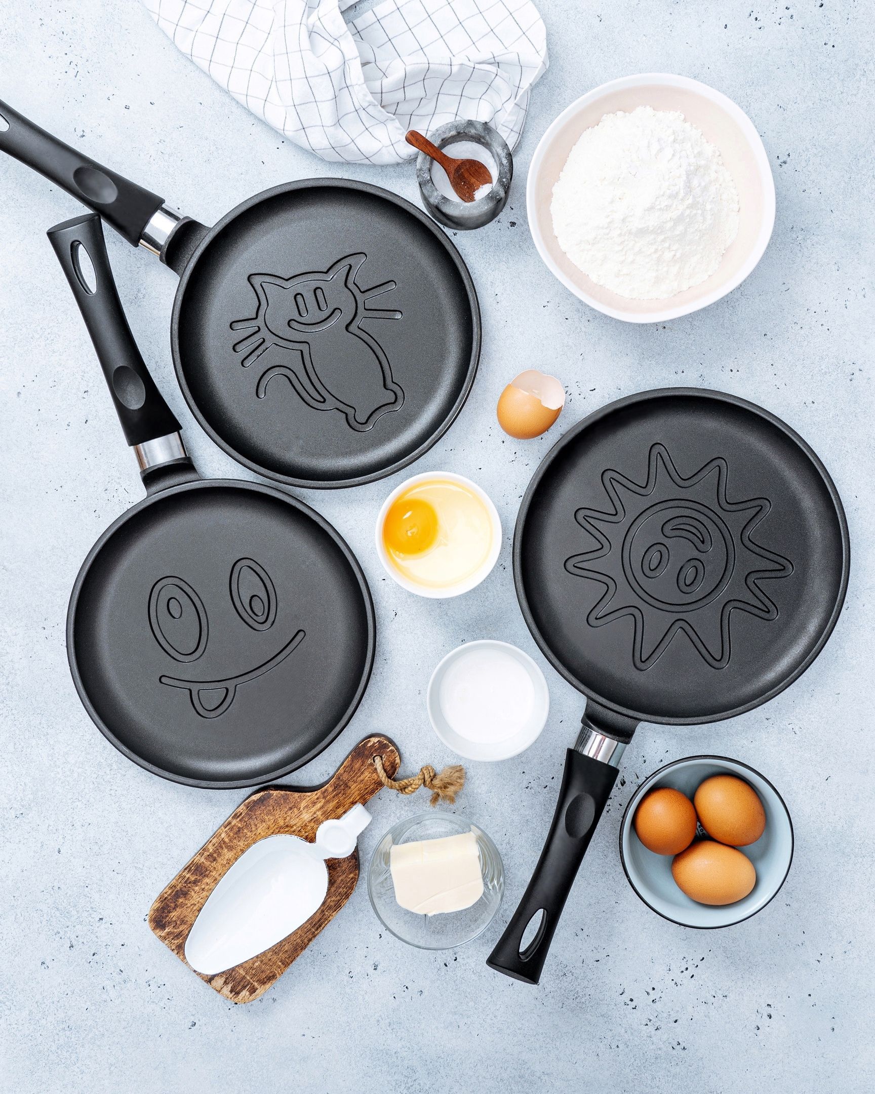 Сковорода для блинов Нева Металл Посуда Литая NP6222 34._Солнце, 22 см ...