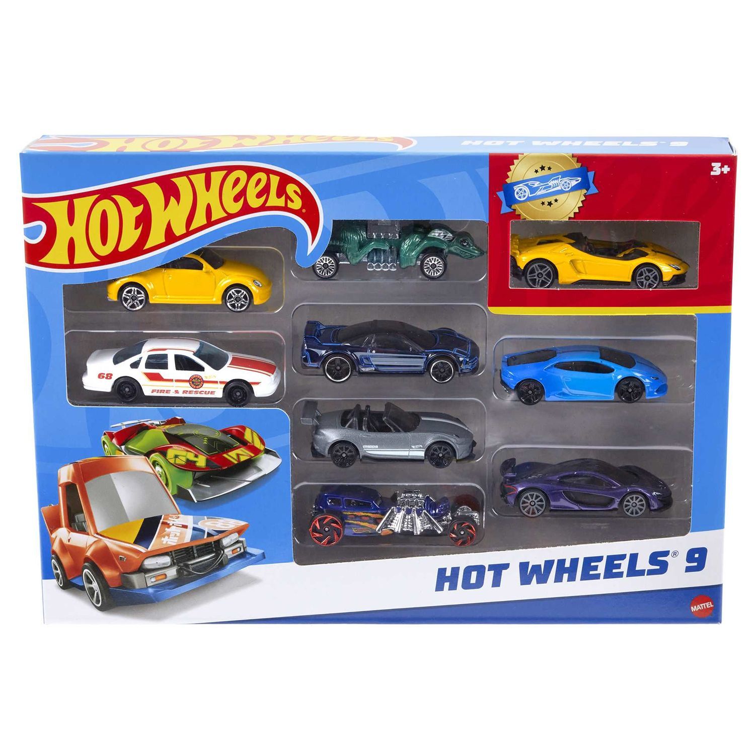 Hot Wheels ミニカー セット 多数 Набор из 9 игрушечных машинок Hot Wheels, масштаб 1:64 (в