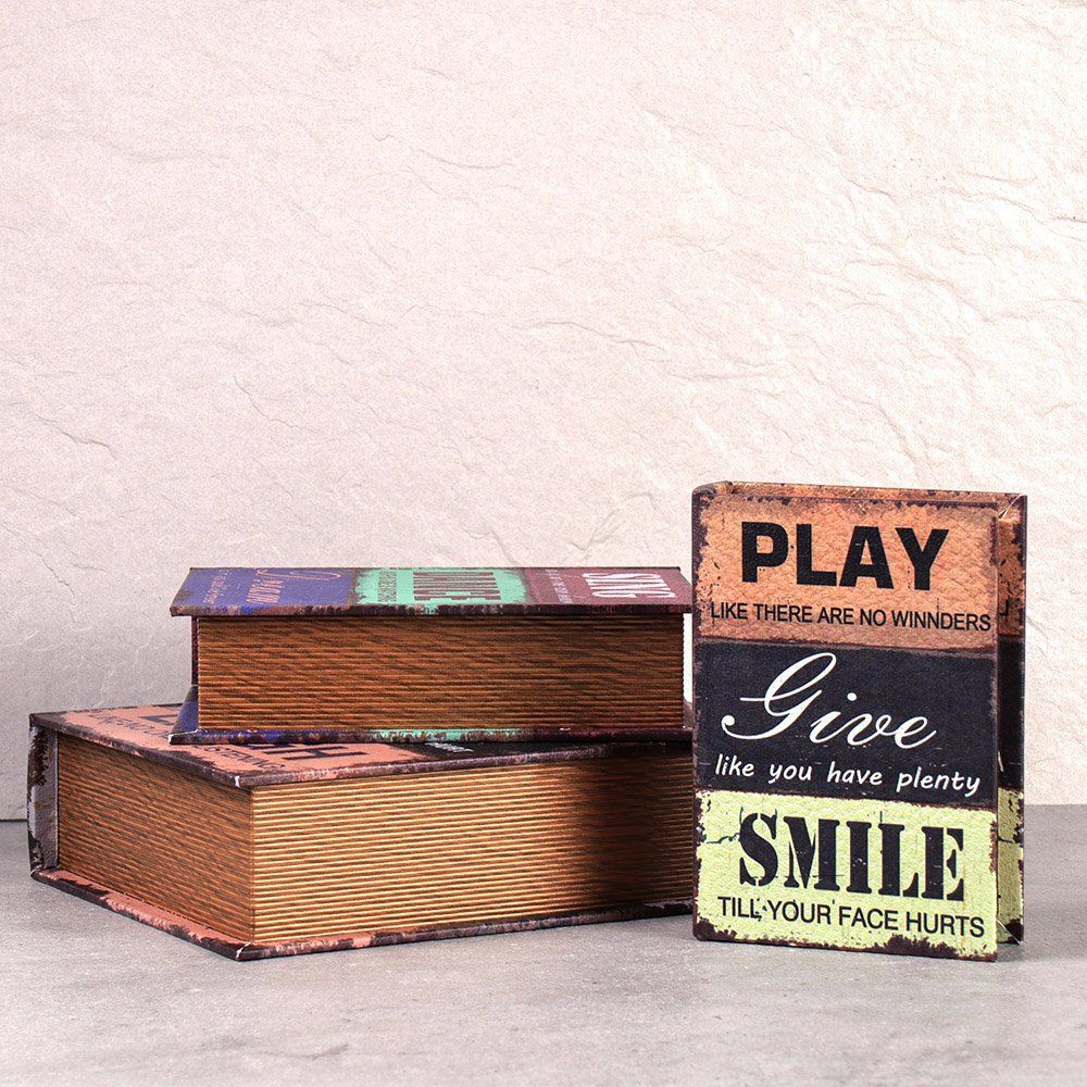 Шкатулка - книга, набор 3 штуки. Шкатулка - книга, набор 3 штуки.