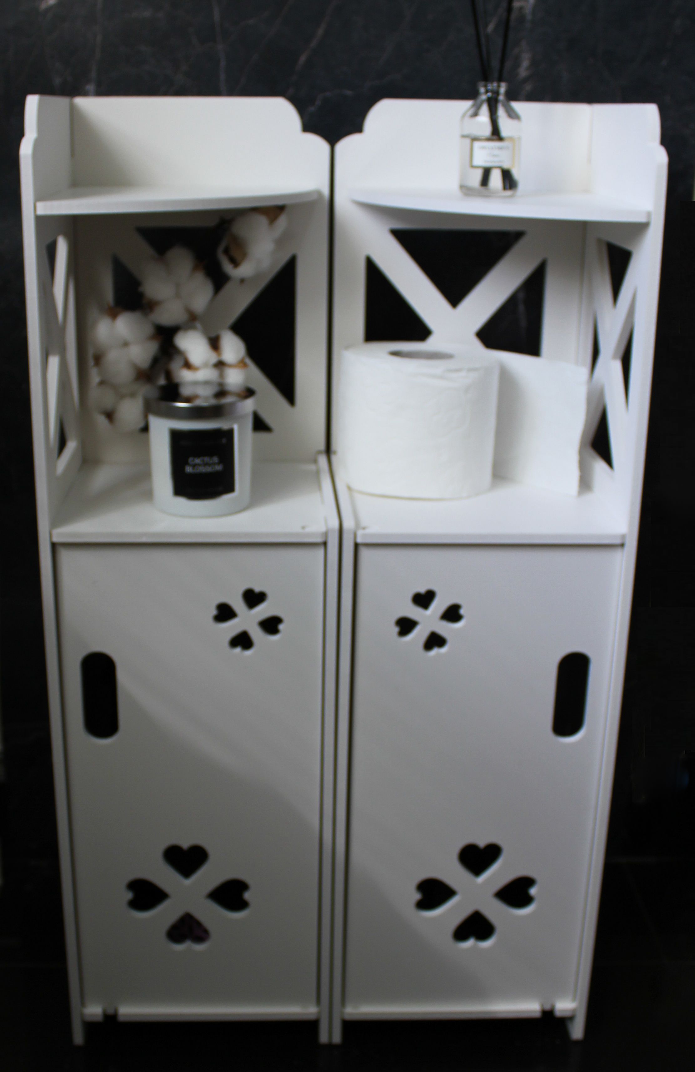 Угловой шкаф пенал для ванной и туалета, этажерка для ванной и туалета ...