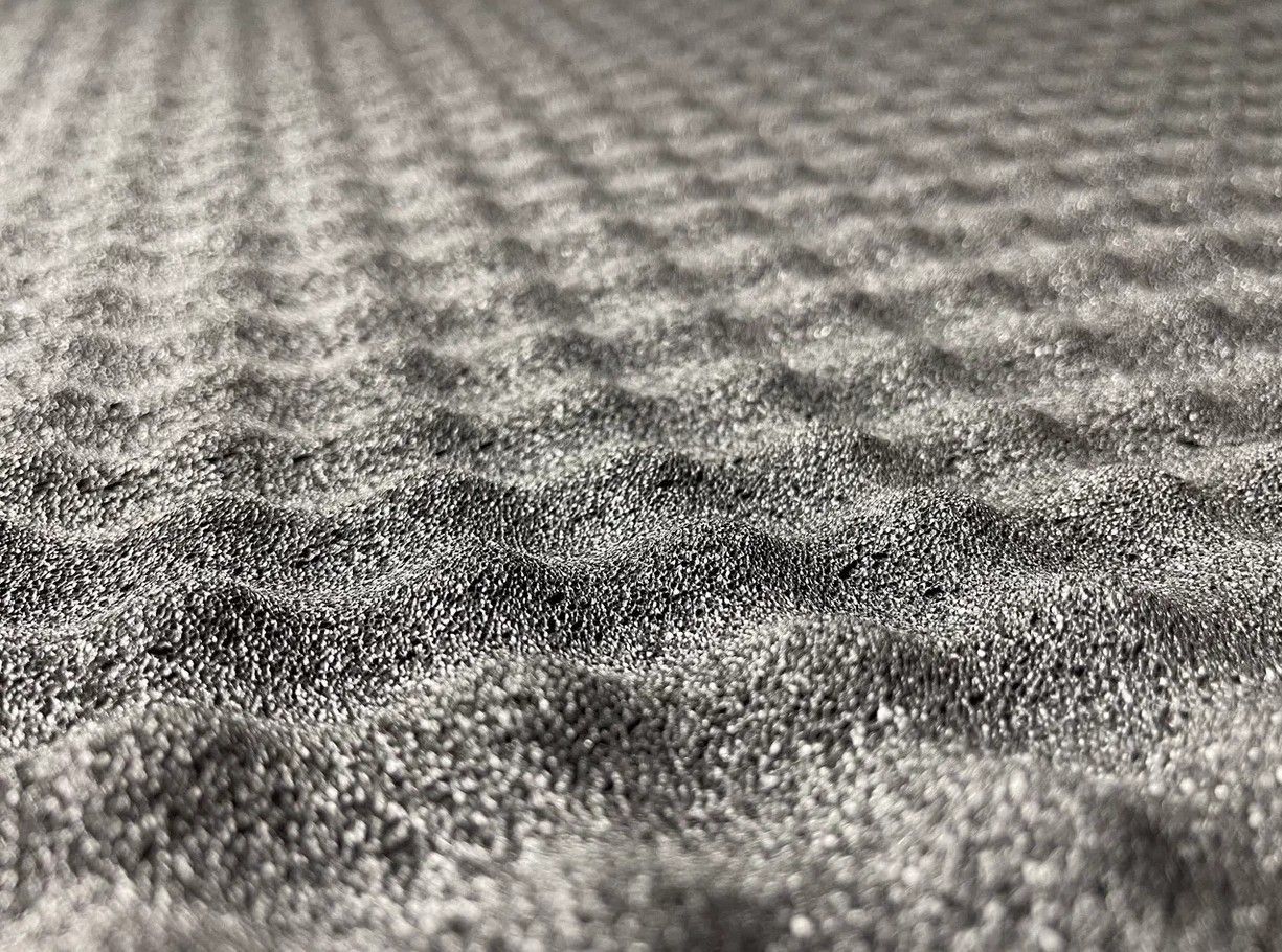 Шумоизоляция Каучуковая пена - S-Flex Acoustic Рельеф-Волна Черный 15мм ...