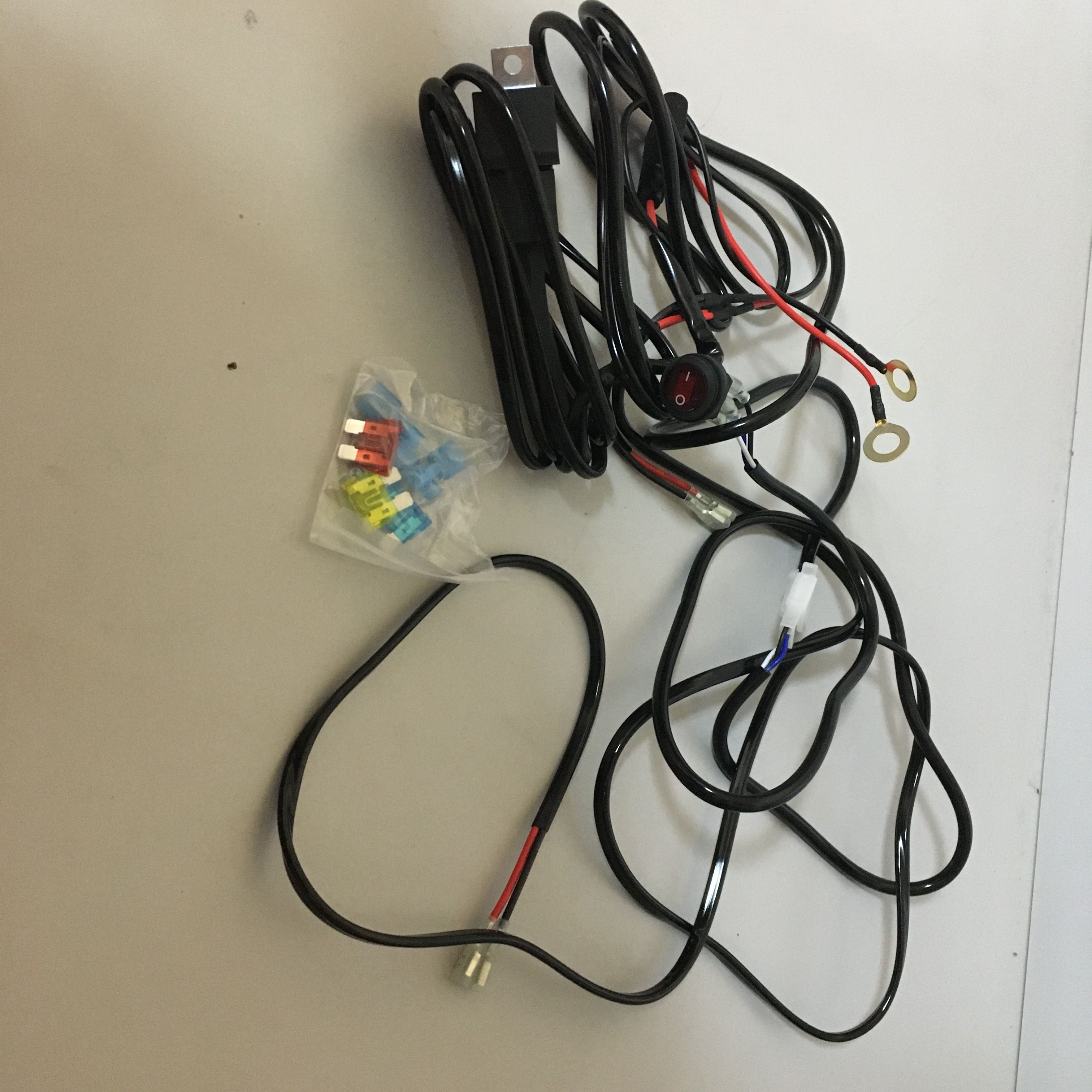 Комплектующее для мотоблока Проводка для подключения фар 12В 30А 3 ...