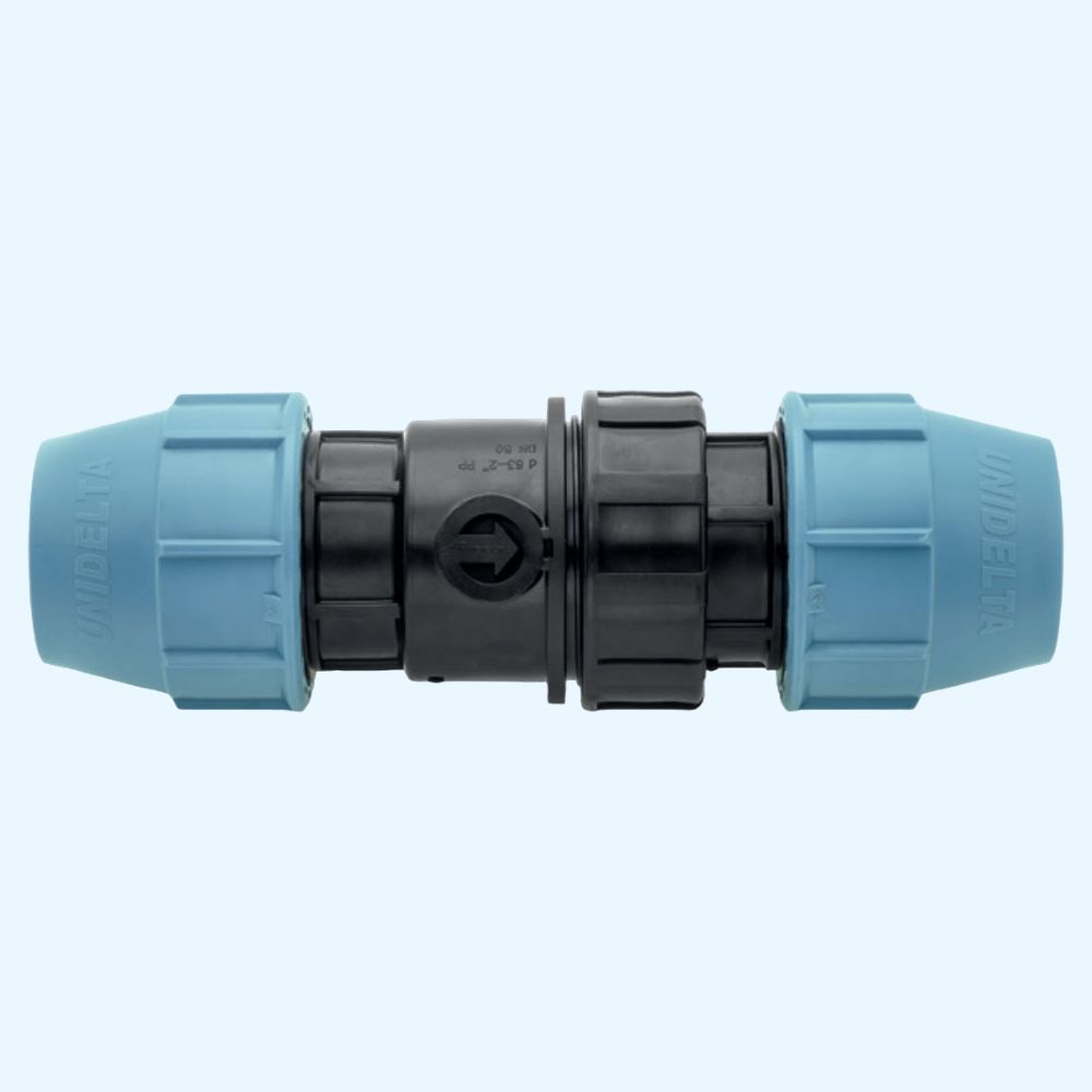 Клапан обратный UNIDELTA 32x32 для труб из ПНД / PE PN16, 1076032000001 ...