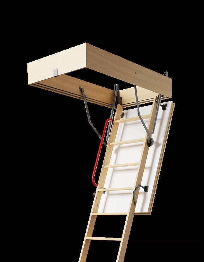 Чердачная лестница с люком Docke PREMIUM Termo 70х120х280 утепленная ...