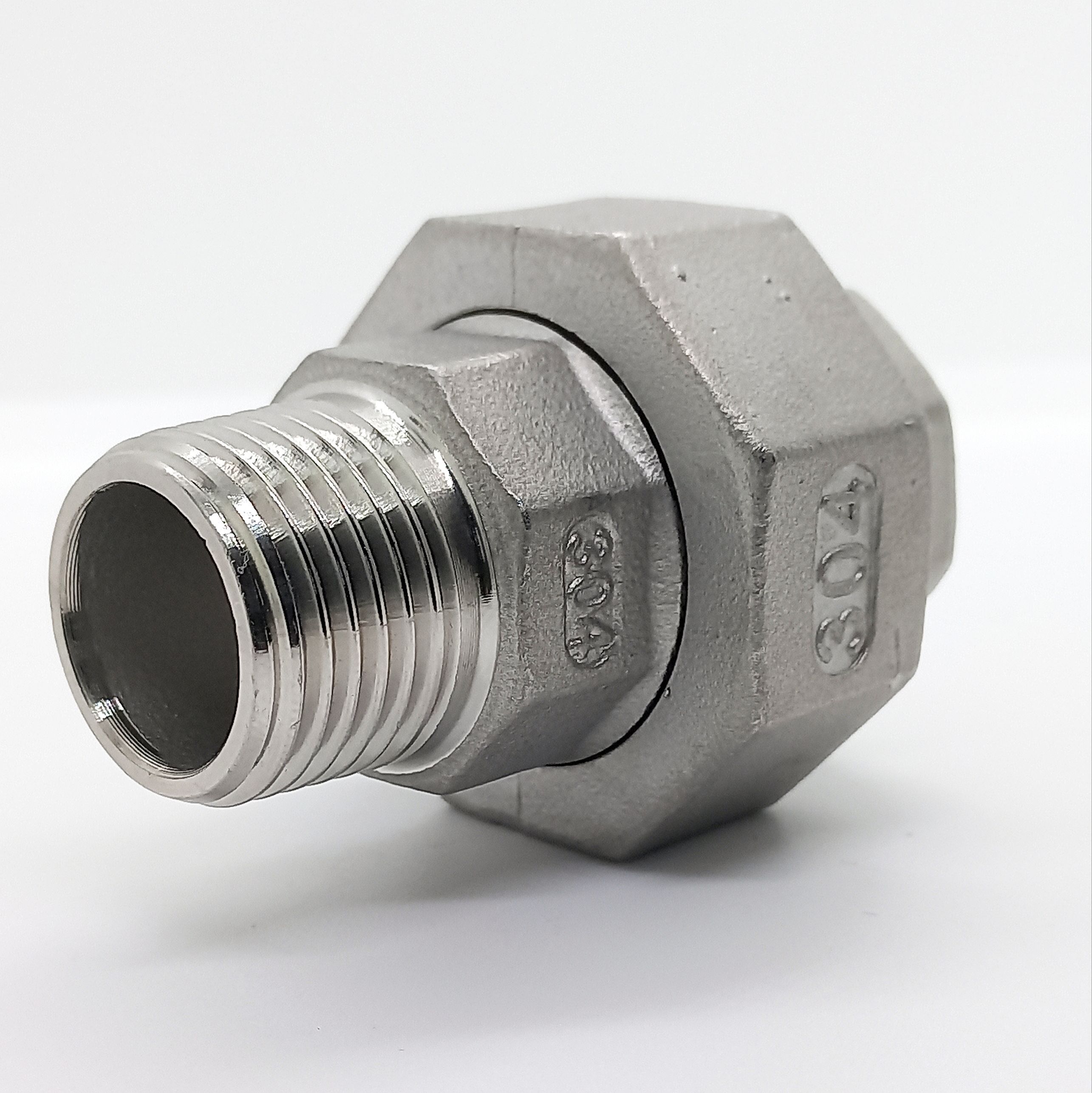 Американка из нержавеющей стали ДУ 3/8" (10 мм) нр-вр AISI304 конусное ...