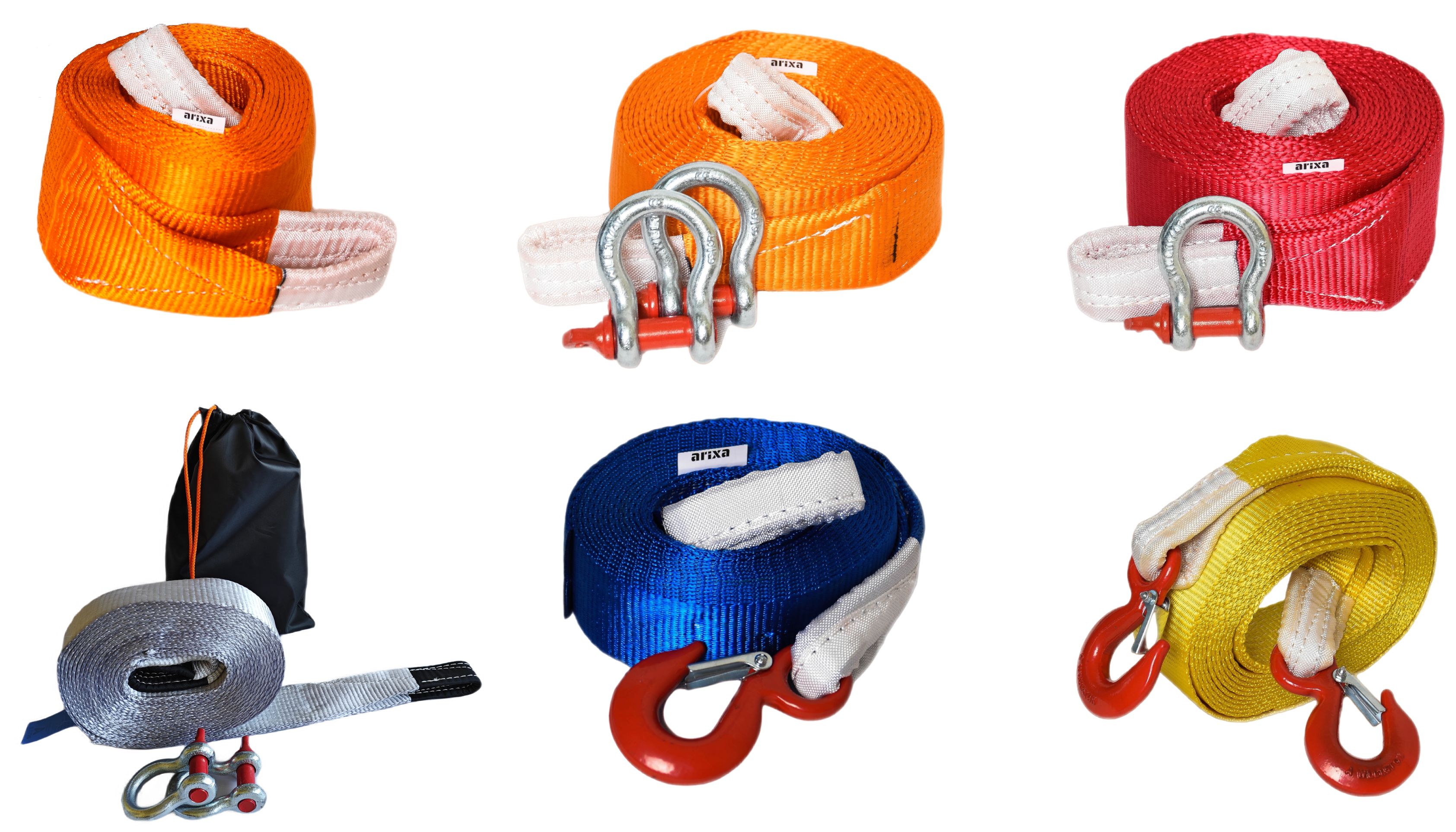 Трос буксировочный, 6 т arixa - купить по низким ценам в интернет ...