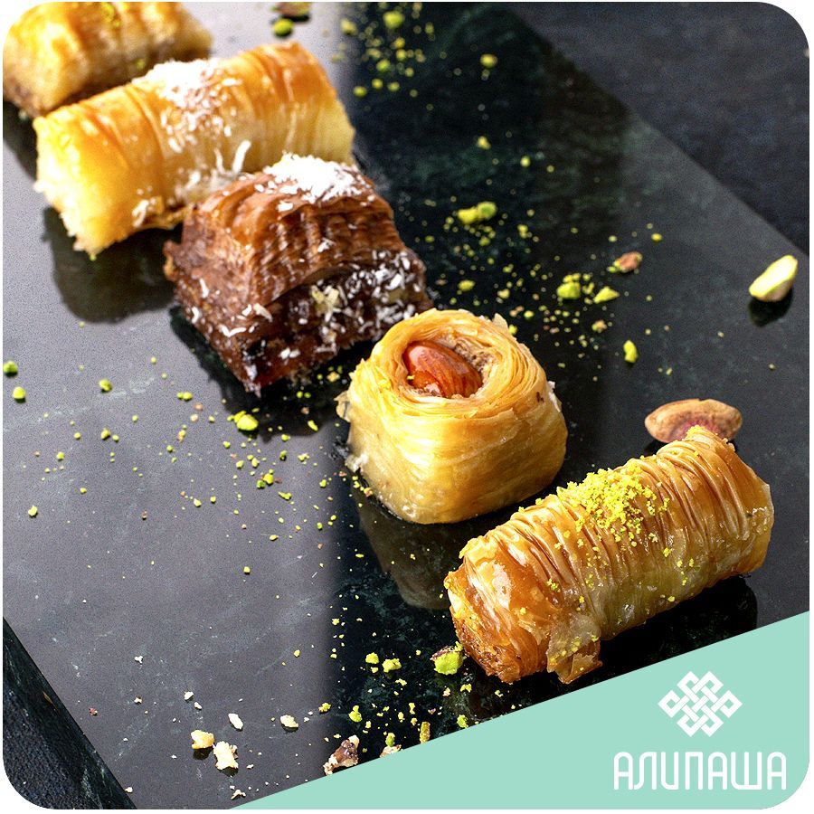 Пахлава Турецкая Баклава "Ассорти" Восточные сладости (49 шт 1800гр ...