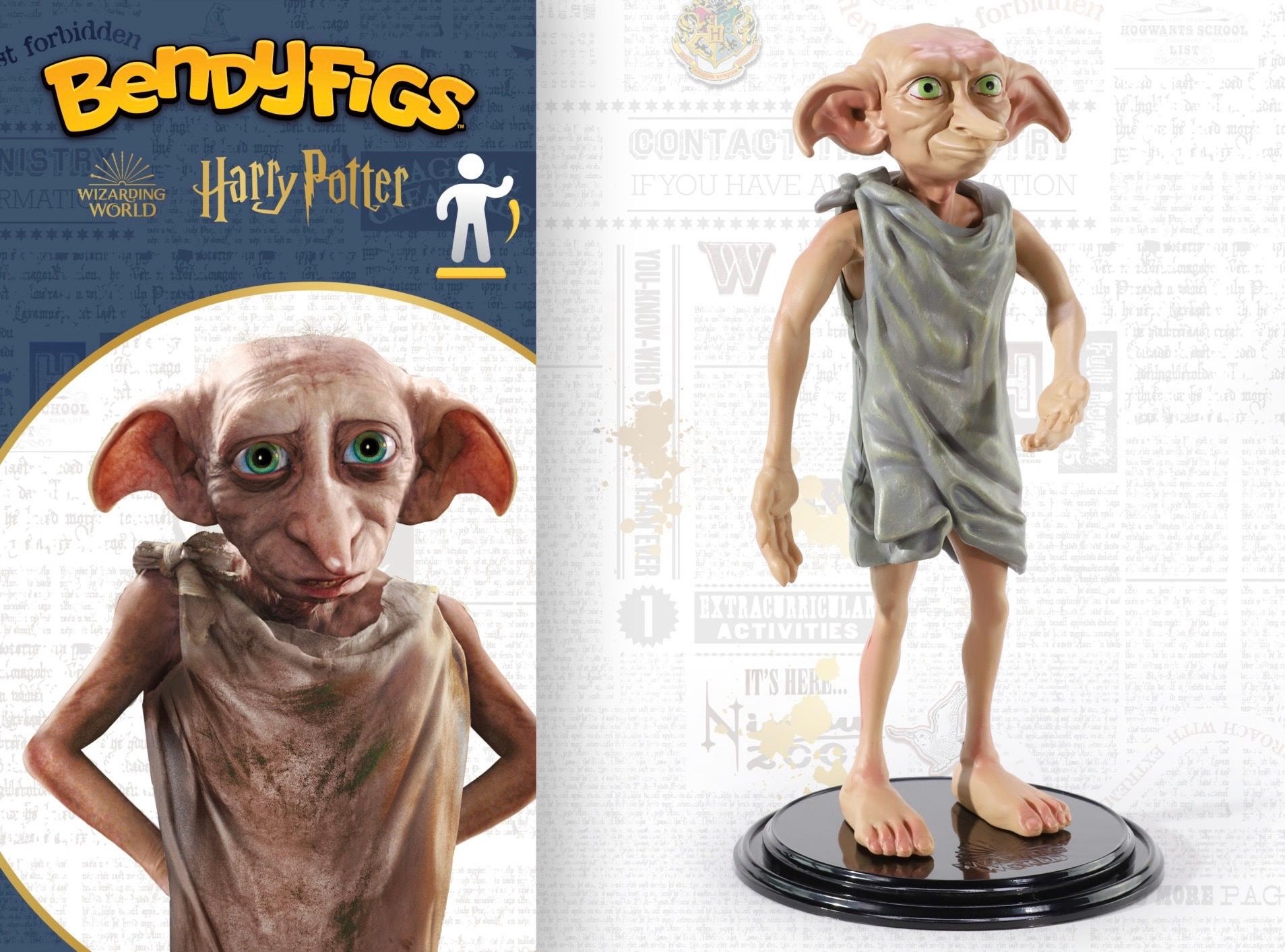 Фигурка Гарри Поттер Добби, 19см. Bendyfig