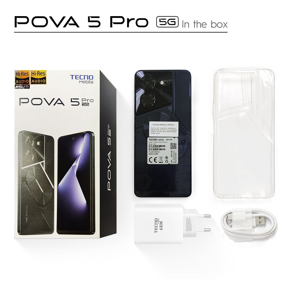 Смартфон Tecno POVA 5 Pro 5G - купить по выгодной цене в интернет ...