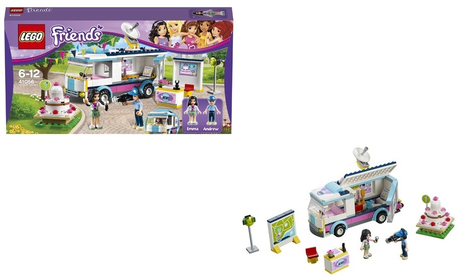 Lego friends store heartlake news van