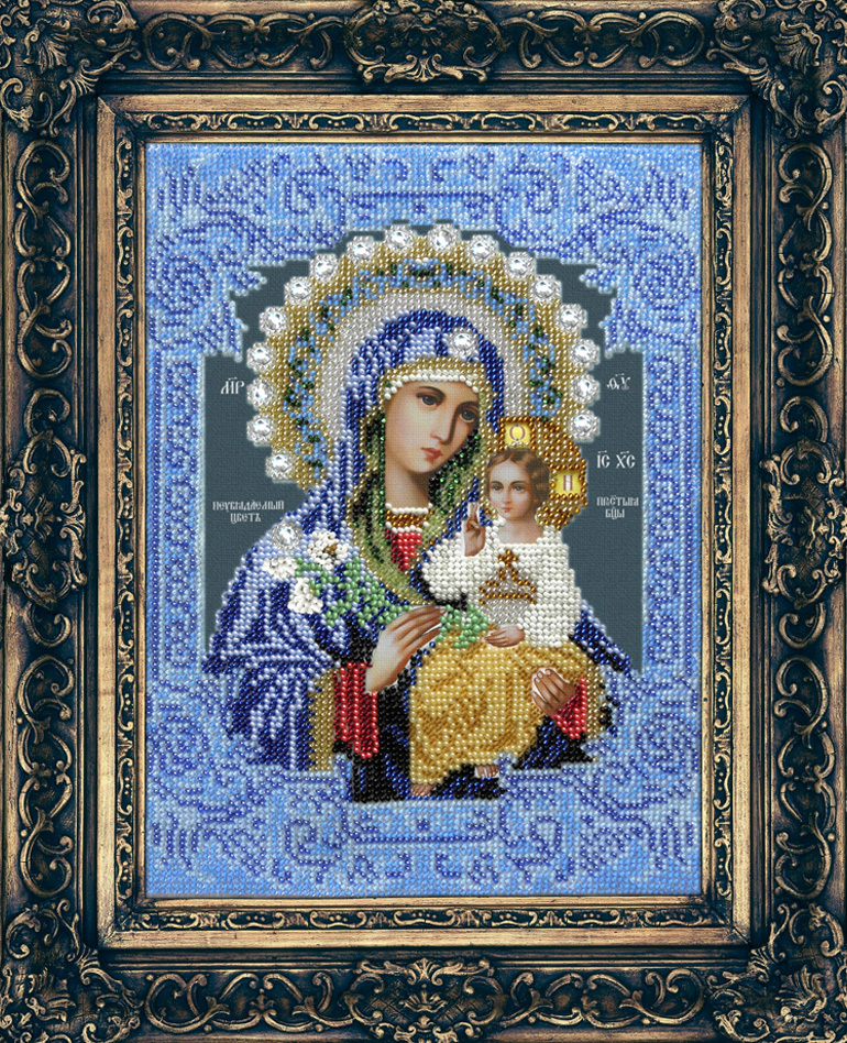 Купить икону, набор для вышивание бисером «Святой Князь Игорь» - steklorez69.ru