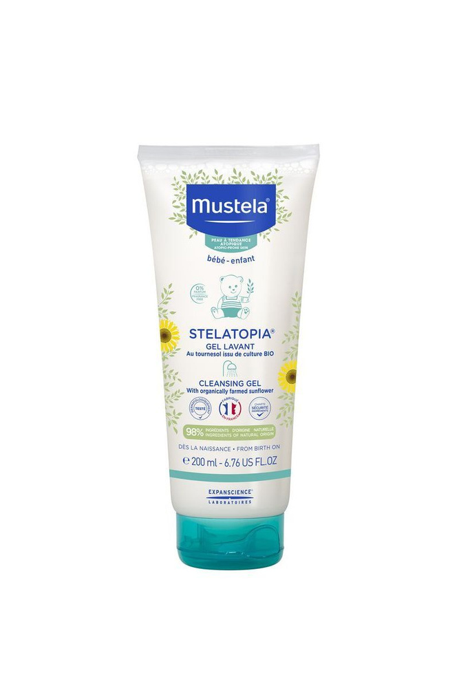 Mustela Очищающий гель для купания "STELATOPIA", 200 мл #1