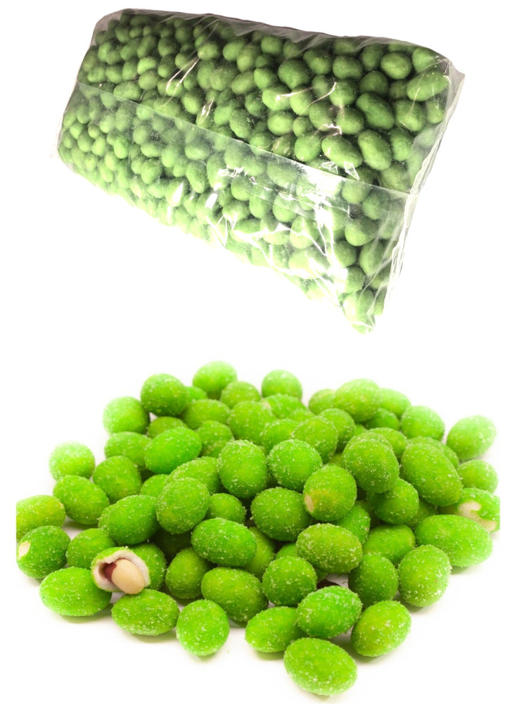 Арахис в глазури (орехи к пиву) со вкусом Васаби, 1000 г. - купить с ...