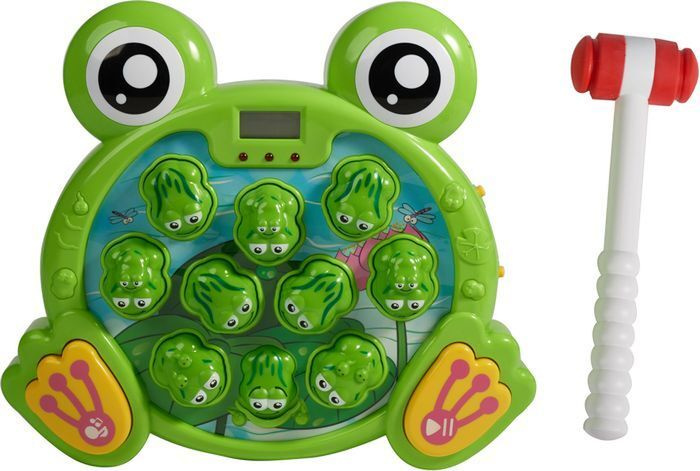 Детская интерактивная игрушка "Поймай лягушку", развивающая музыкальная ...