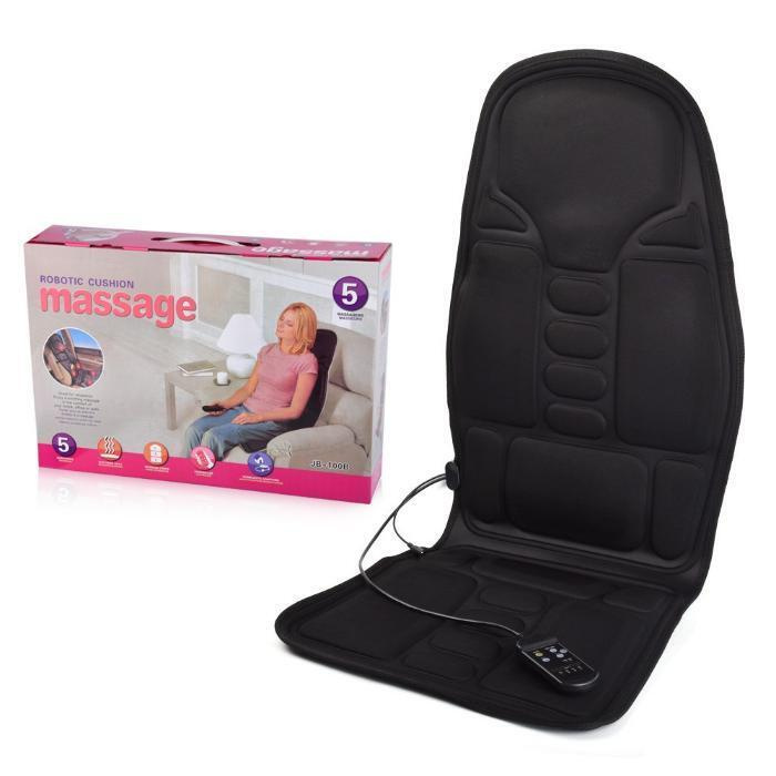 Массажная накидка с подогревом на пульте управления Massage Robotic Cushion 5  #1