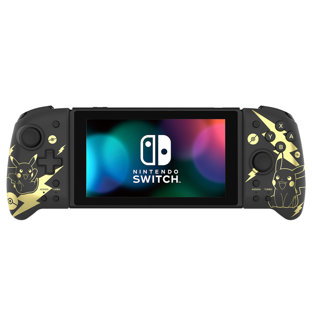 Nintendo Switch Контроллеры Hori Split pad pro (Pikachu Black & Gold) для  консоли Switch (NSW-295U) - купить по выгодной цене в интернет-магазине  OZON (207693519)