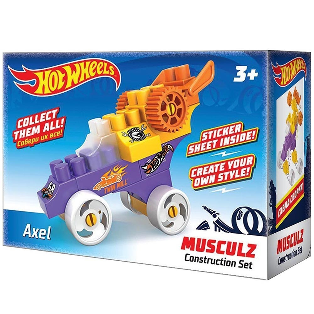 Конструктор Hot wheels, серия Musculz Axel - купить с доставкой по ...