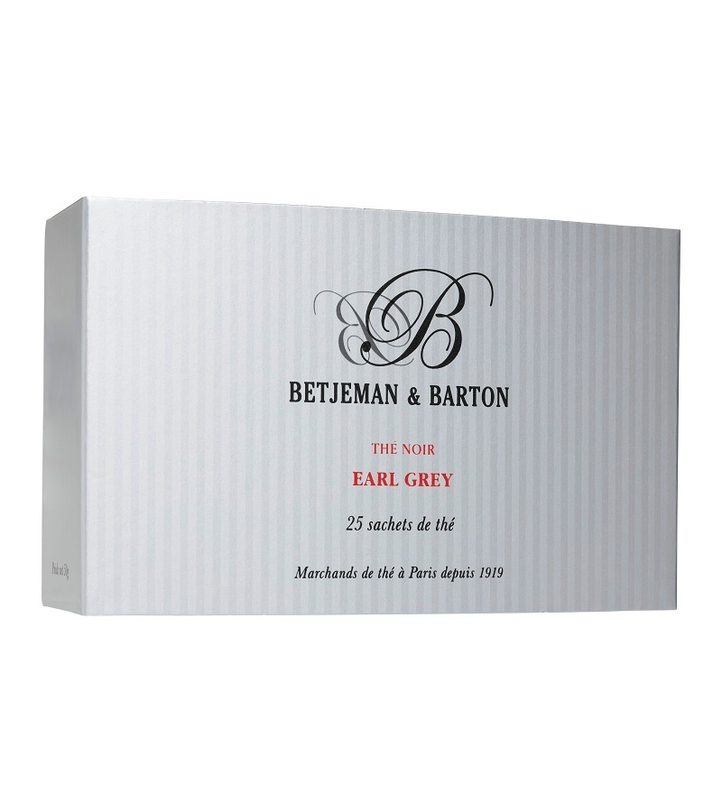 Чай Betjeman Barton пакетированный EARL GREY Эрл Грэй коробка 25 штук  #1