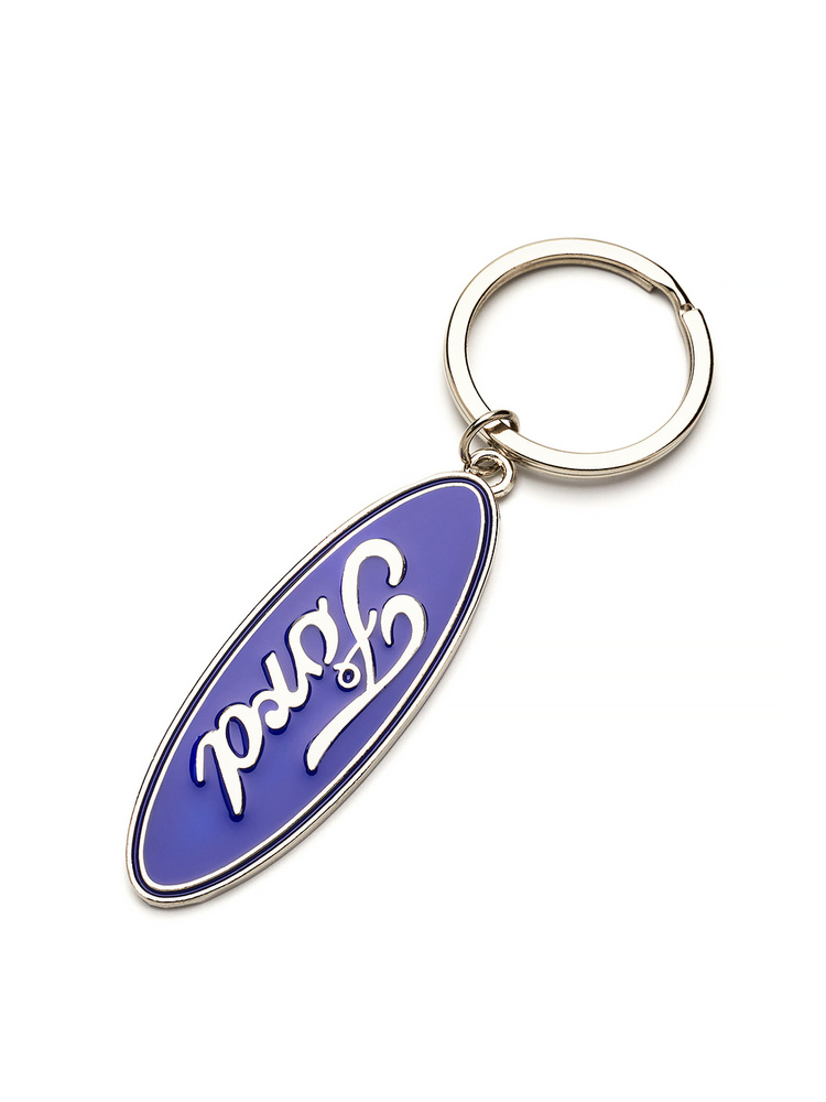 Брелок для ключей металлический с эмблемой Ford ( Форд ) #1