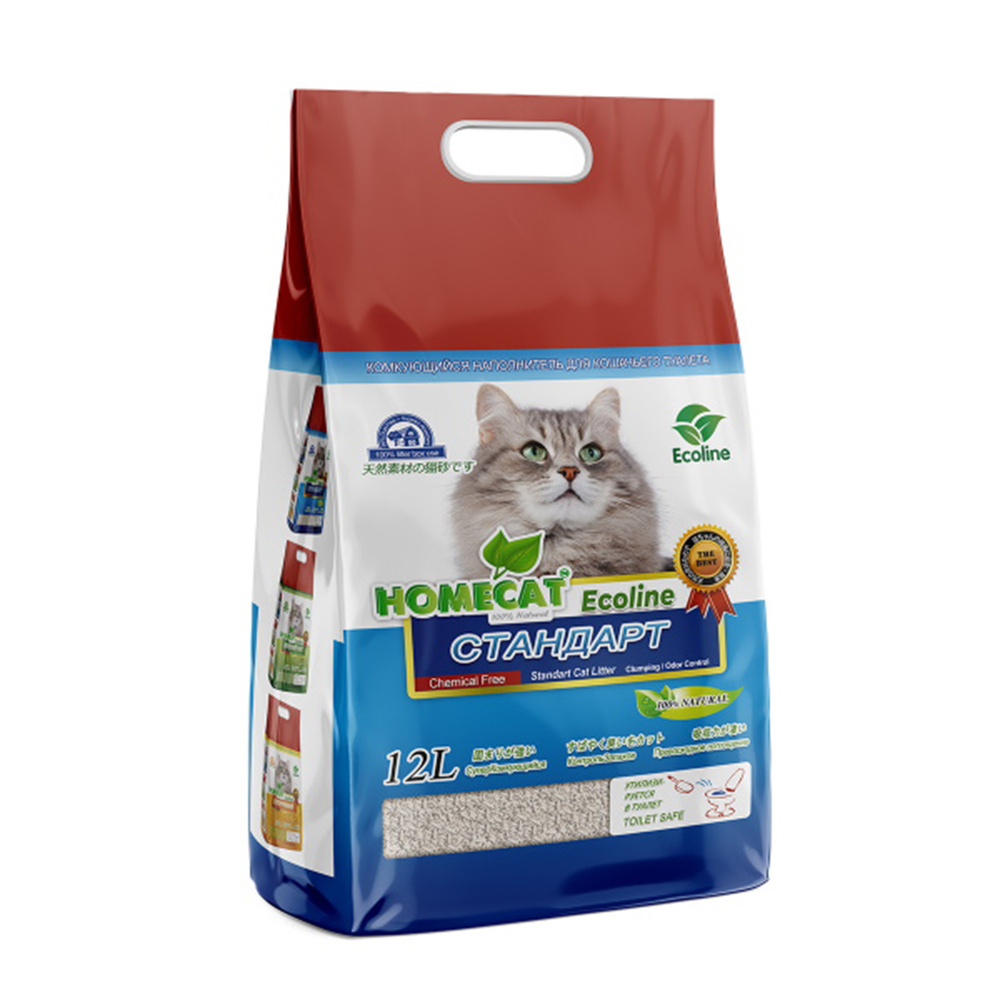 Наполнитель Соевый Homecat Комкующийся - купить с доставкой по выгодным ...