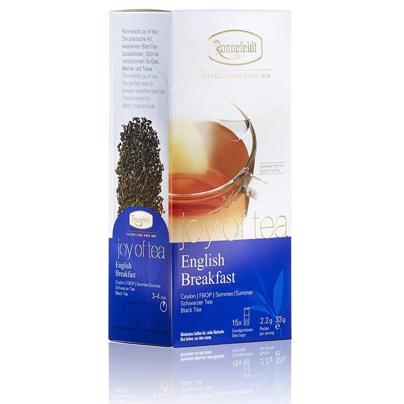 Чай черный Ronnefeldt / Роннефельд Joy Of Tea English Breakfast (Английский завтрак) 15 пакетиков., Арт. #1